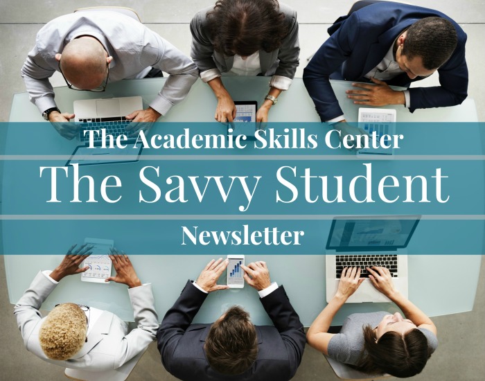 the-savvy-student-newsletter